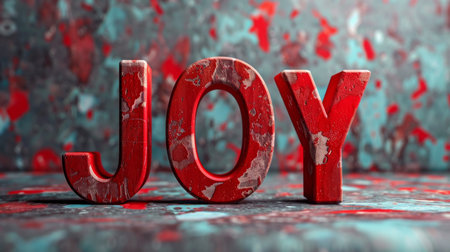 Red Marble Happiness and euphoria concept art poster.の素材