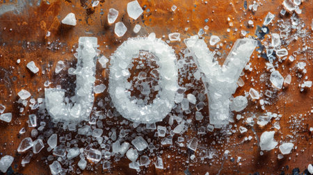 White Quartz Crystal Happiness and euphoria concept art poster.の素材