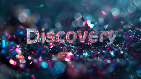 Rhinestones Innovation and breakthrough concept art poster.の素材