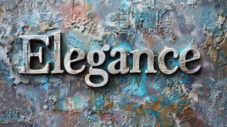 Fresco Style and elegant design concept art poster.の素材