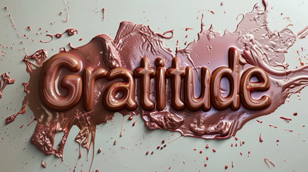 Brown Slime Appreciation and kindness concept art poster.の素材