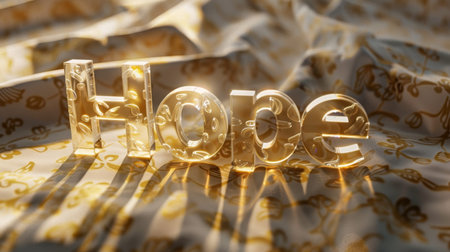 Beige Glass Faith and believe concept art poster.の素材