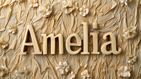 Beige personalized postcard perfect for decor.の素材