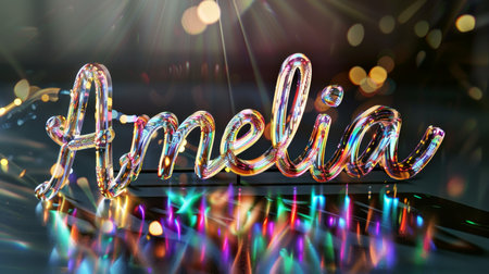 Holo Glossy Surface personalized postcard perfect for decor.の素材