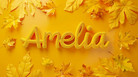 Yellow Glossy Surface personalized postcard perfect for decor.の素材