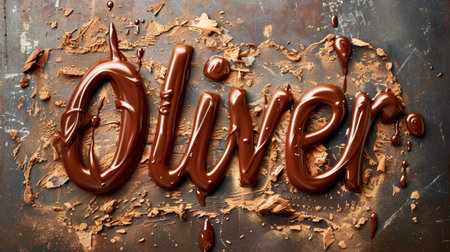 Brown Slime personalized postcard perfect for decor.の素材