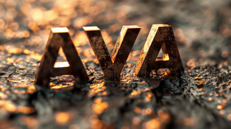 Copper personalized name postcard perfect for decor.の素材