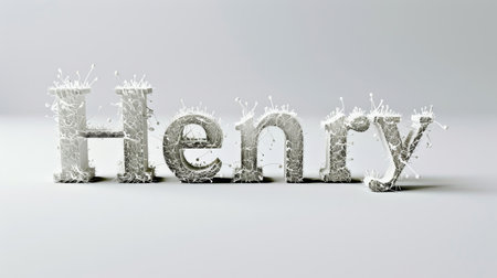 Personalized postcard perfect for decor created in Serif Typography.の素材