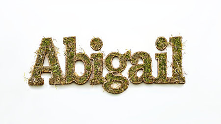 Personalized postcard perfect for decor created in Display Typography.の素材