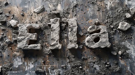 Limestone personalized name postcard perfect for decor.の素材