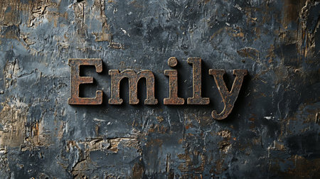 Slate Stone personalized name postcard perfect for decor.の素材