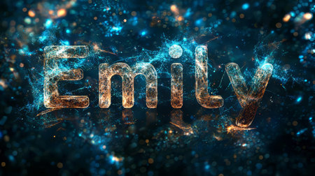 Universe personalized name postcard perfect for decor.の素材
