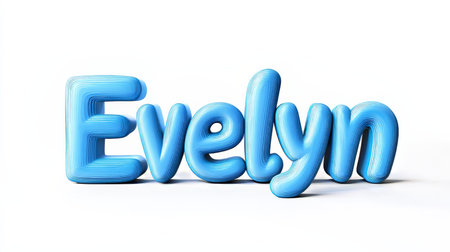 Personalized postcard perfect for decor created in 3D Typography.の素材
