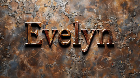 Brown Marble personalized name postcard perfect for decor.の素材