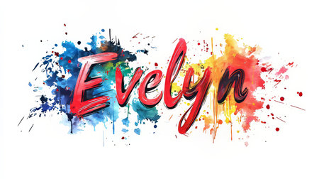 Personalized postcard perfect for decor created in Graffiti Calligraphy.の素材