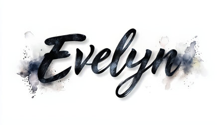 Personalized postcard perfect for decor created in Italic Calligraphy.の素材