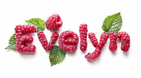 Personalized postcard perfect for decor created in Raspberry Typography.の素材