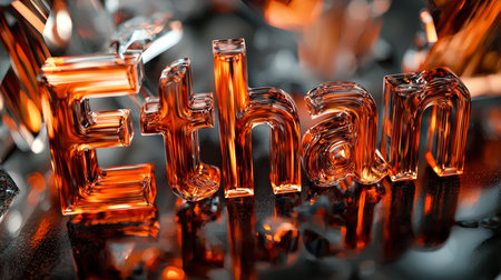 Brown Glass personalized name postcard perfect for decor.の素材