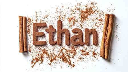 Personalized postcard perfect for decor created in Cinnamon Typography.の素材