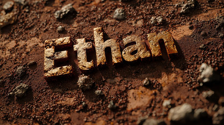 Mars personalized name postcard perfect for decor.の素材