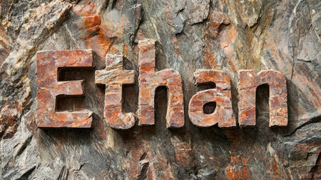Quartzite Stone personalized name postcard perfect for decor.の素材