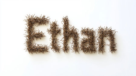 Personalized postcard perfect for decor created in String Art Lettering.の素材