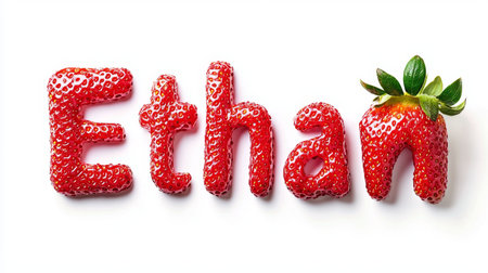 Personalized postcard perfect for decor created in Strawberry Typography.の素材