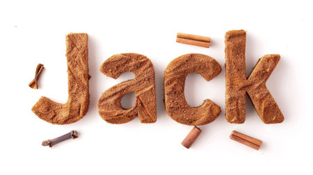 Personalized postcard perfect for decor created in Cinnamon Typography.の素材