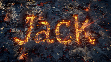 Lava personalized name postcard perfect for decor.の素材