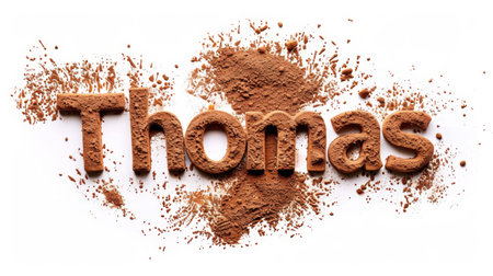 Personalized postcard perfect for decor created in Cinnamon Typography.の素材