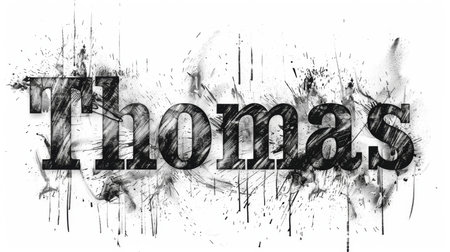 Personalized postcard perfect for decor created in Charcoal Sketch.の素材
