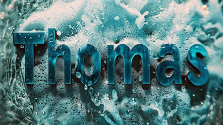 Blue Marble personalized name postcard perfect for decor.の素材