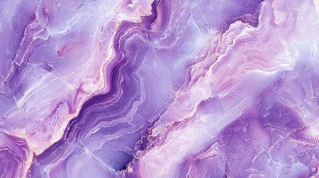 Lavender Marble with Pink Veins Horizontal Background.の素材