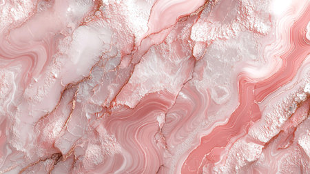 Soft Pink Marble with Sand Horizontal Background.の素材