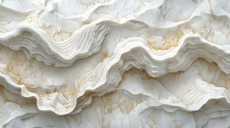 White Marble with Sandstone Horizontal Background.の素材