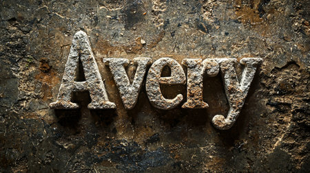 Limestone personalized name postcard perfect for decor.の素材