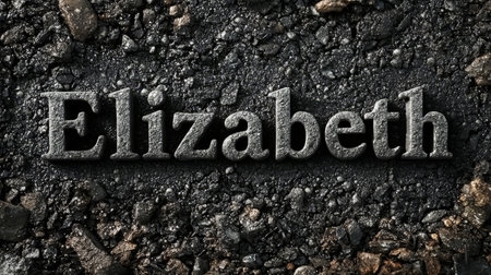 Asphalt personalized name postcard perfect for decor.の素材