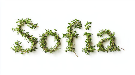 Personalized postcard perfect for decor created in Thyme Typography.の素材