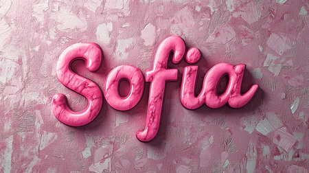 Pink Marble personalized name postcard perfect for decor.の素材