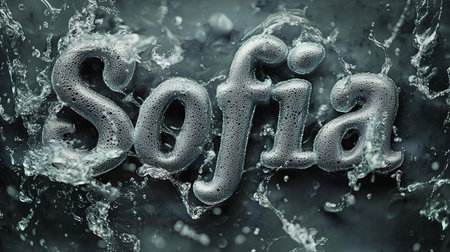 Grey Slime personalized name postcard perfect for decor.の素材