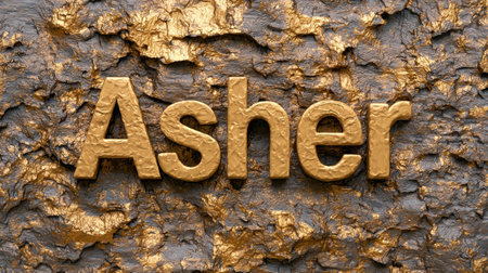 Marmorino personalized name postcard perfect for decor.の素材