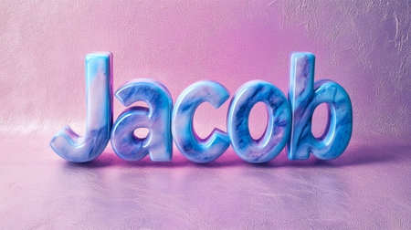 Holo Marble personalized name postcard perfect for decor.の素材