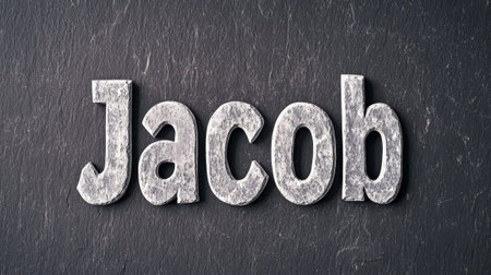 Slate Stone personalized name postcard perfect for decor.の素材
