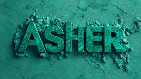 Malachite Crystal personalized name postcard perfect for decor.の素材