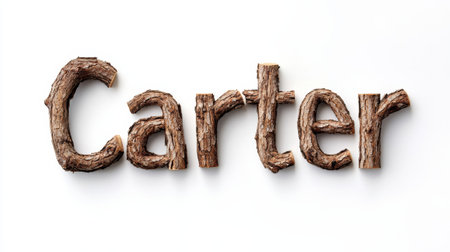 Personalized postcard perfect for decor created in Oak Twig Letters.の素材