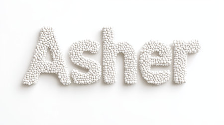 Personalized postcard perfect for decor created in Beaded Lettering.の素材