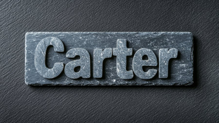Slate Stone personalized name postcard perfect for decor.の素材