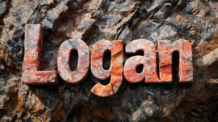 Quartzite Stone personalized name postcard perfect for decor.の素材
