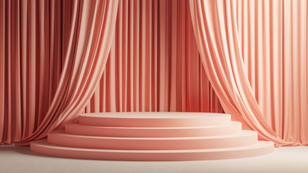 Elegant Creative Flat Podium.の素材