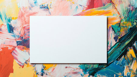 Expressionist Creative Blank Sheet Design Template.の素材